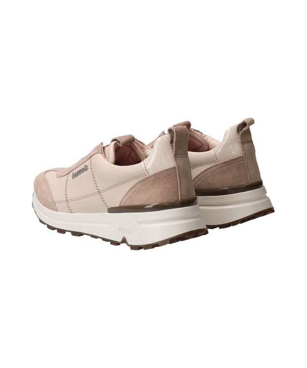 INTER-CHAUSSURES 【BUSSOLA】スリッポンスニーカー ベージュコンビ