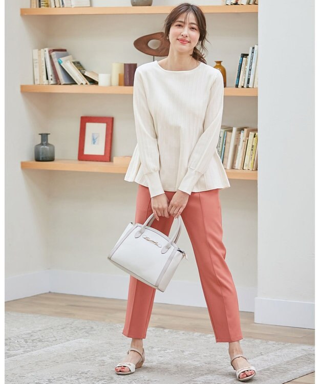 ANY SIS 【美人百花6月号掲載】やみつキレイ パンツ オレンジ