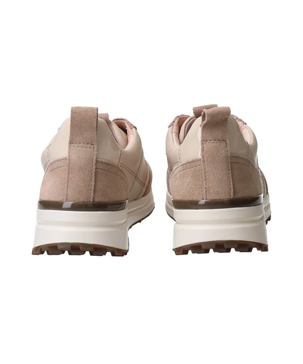 INTER-CHAUSSURES 【BUSSOLA】スリッポンスニーカー ベージュコンビ