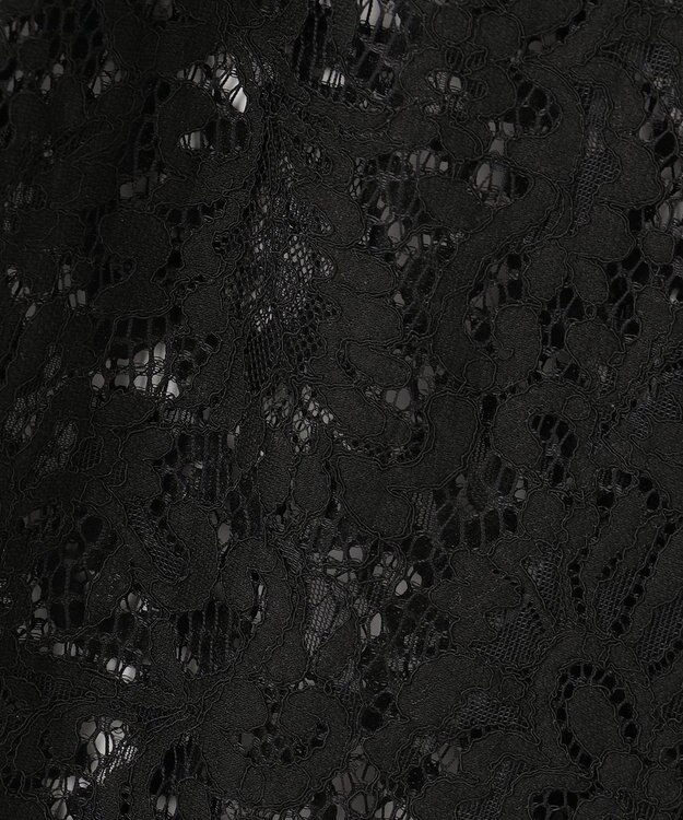 UNFILO レース キャミワンピース ブラック