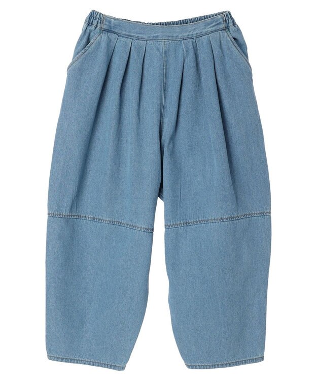 Green Parks デニムエッグパンツ Light Indigo