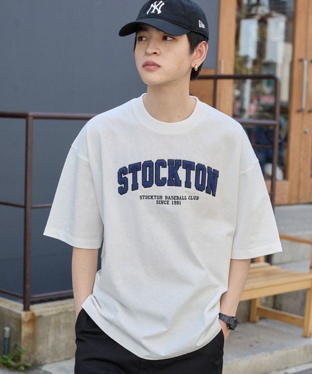 WEGO 【ユニセックス着用アイテム/MLサイズ展開】サガラワッペンロゴBIG　T（SS） ホワイト