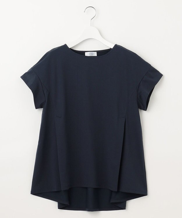 J.PRESS LADIES 【WEB限定・吸水速乾】OUKAプレーティング カットソー ネイビー系