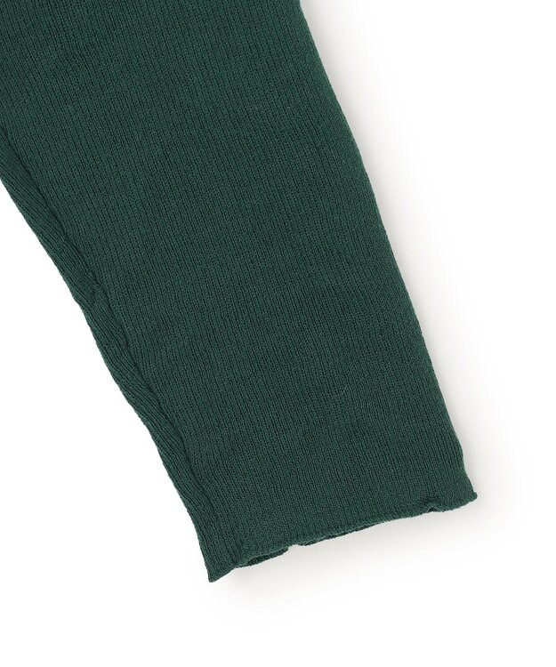 UNFILO L シアー クロップド カーディガン グリーン