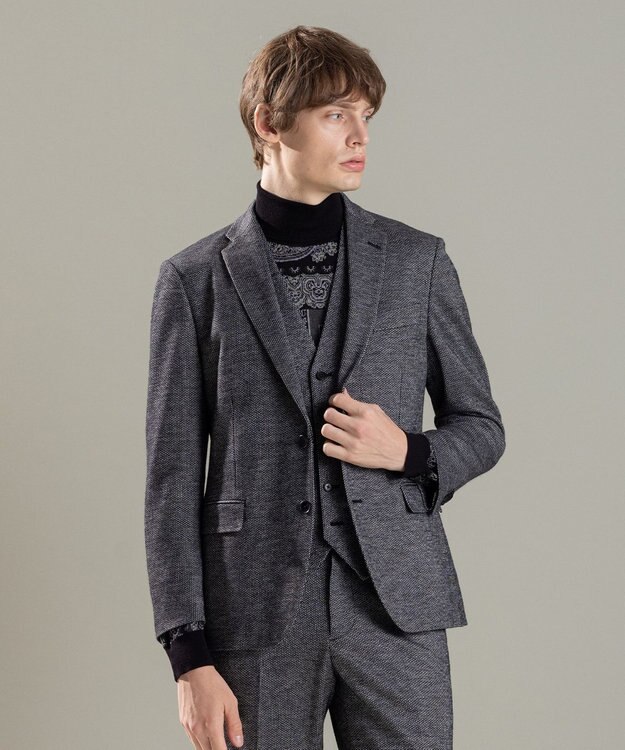 JOSEPH HOMME ドビージャージー　ジャケット ライトグレー系