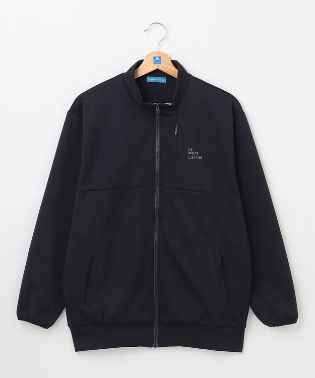 SHARE PARK LADIES 【UVカット・吸水速乾・ストレッチ・軽量・アンチピリング 】ダンボールトラックジャケット（S・Mサイズ） ブラック系