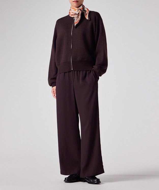 Paul Smith ダブルフェイス ジップアップ ジャケット チョコレートブラウン