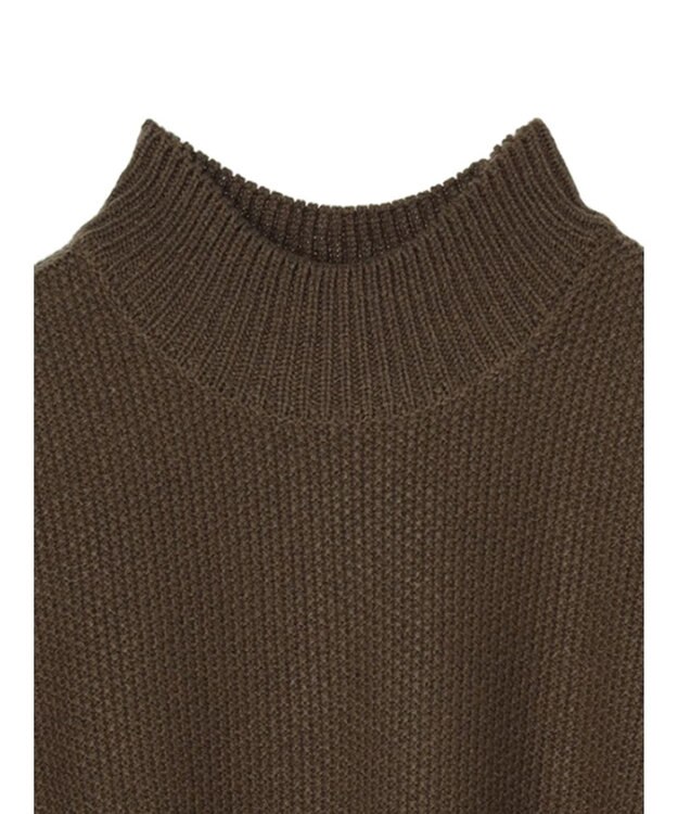 Green Parks ＳＥＴ２点モックネックカノコベスト＋ロンＴＥＥ Brown