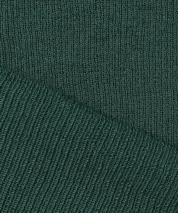 UNFILO L シアー クロップド カーディガン グリーン