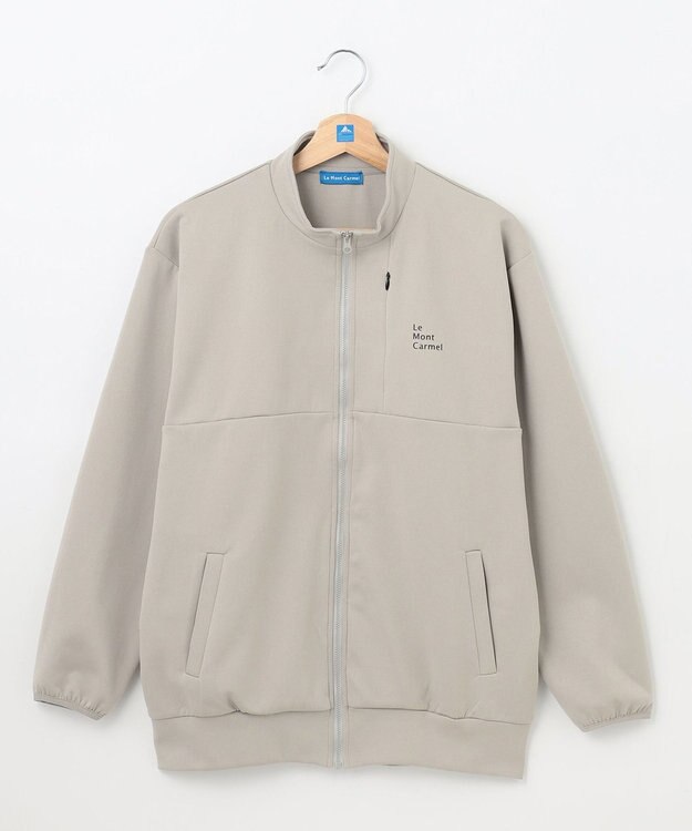 SHARE PARK LADIES 【UVカット・吸水速乾・ストレッチ・軽量・アンチピリング 】ダンボールトラックジャケット（S・Mサイズ） ベージュ系