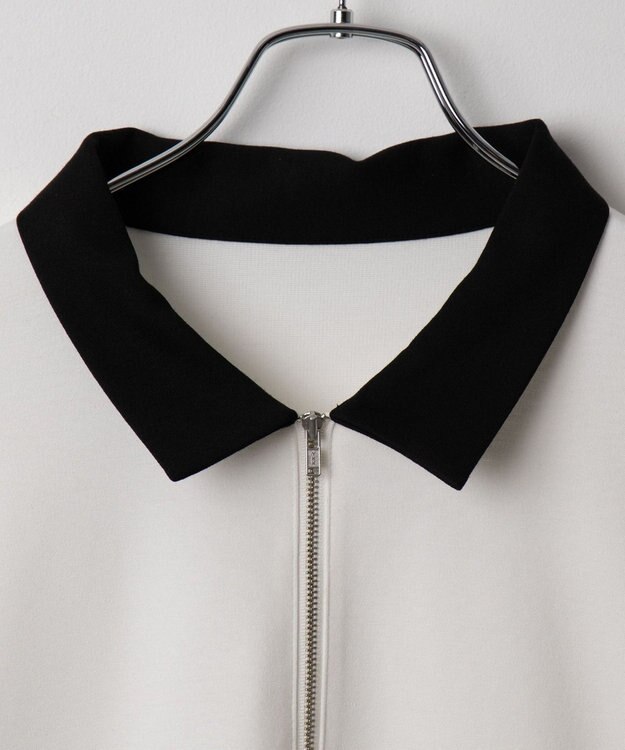 WEGO ドルマンポンチハーフZIPT（LS） ホワイト