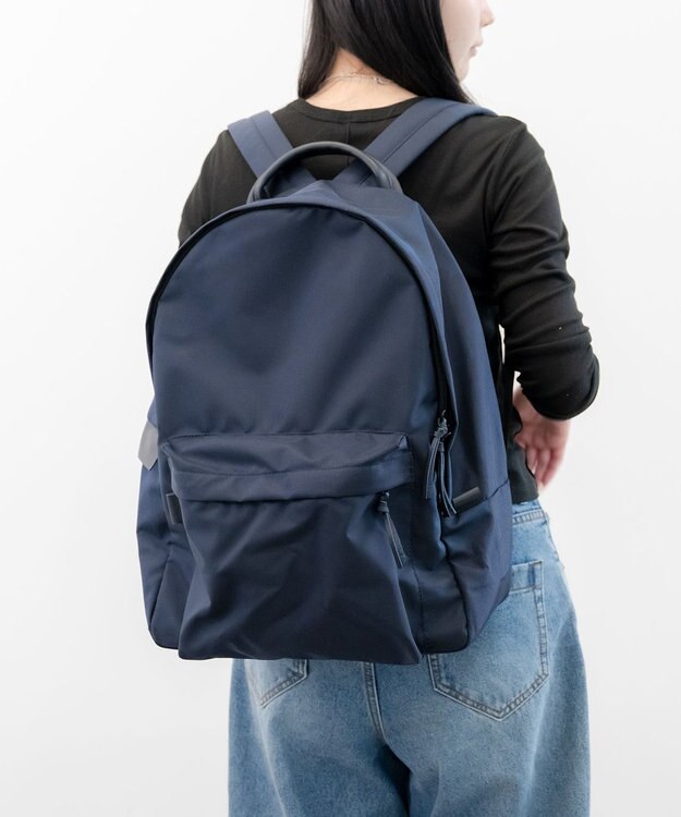 NIZYU KANO 【竹下玲奈コラボ】My Backpack Lサイズ ネイビー