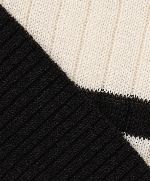 ANY 【UVケア】ミドルレングス カーディガン オフ×ブラック