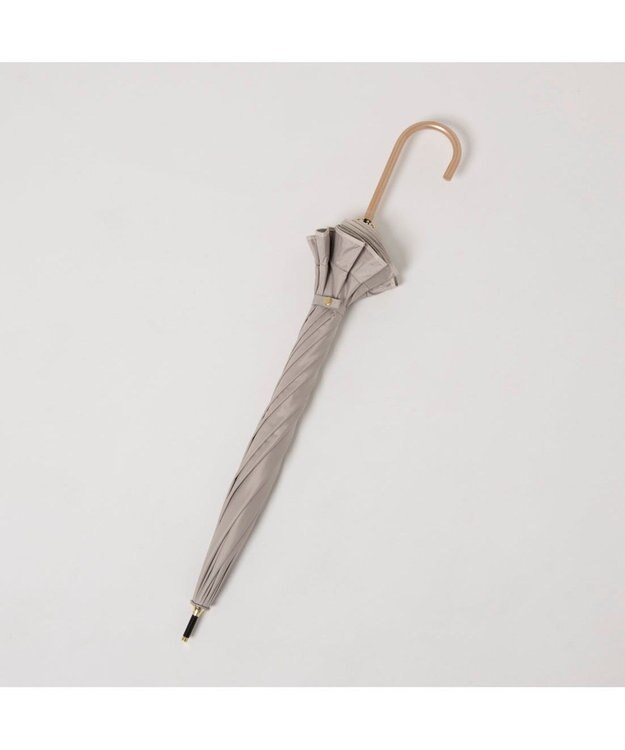 UNBILLION カシュネ cachenez / 【晴雨兼用】【日傘】 UV カット率99％以上 PUへプラムバルーンショートパラソル ダークベージュ