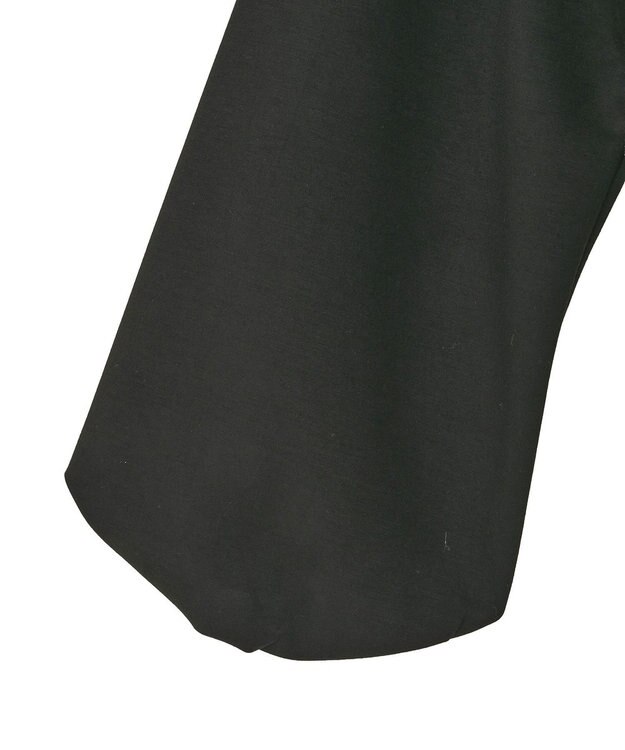 earth music&ecology フリルヘムドッキングプルオーバー Black