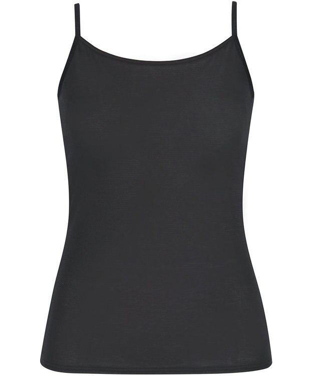 Wing インナー 汗をかいてもベタつきにくい  汗取り設計 【瞬汗ドライ】 キャミソール 春 夏 EL1040 ウイング／ワコール ブラック