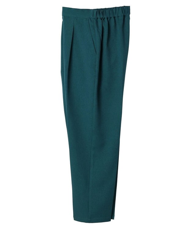 earth music&ecology テーパードパンツ Blue Green