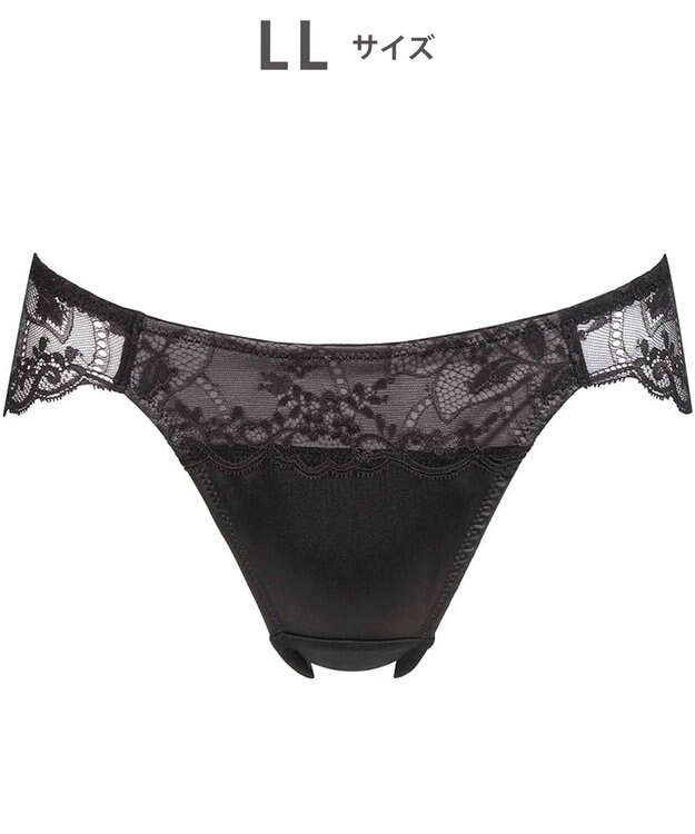 WACOAL ショーツ BXC408とペア はきこみ丈あさめ レディース PXC108 /ワコール ブラック