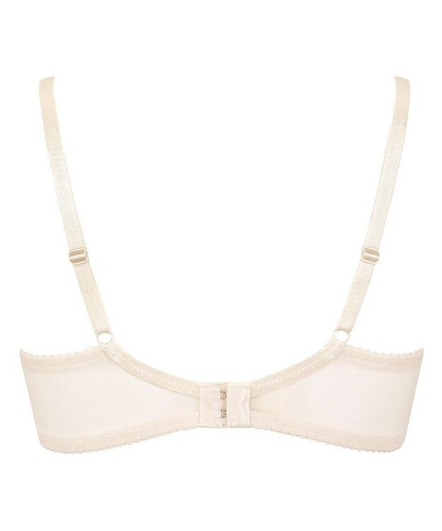 WACOAL 【重力に負けないバストケアBra】 ノンワイヤー バストを重力から守る まる胸キープ ラクなつけごこち サイドのラインすっきり ブラジャー レディース BRA184 /ワコール クリーム