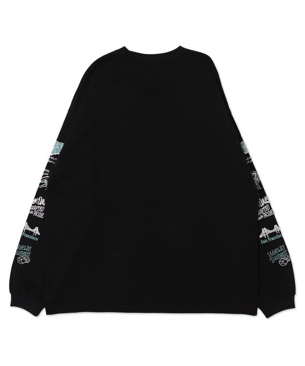 WEGO 【ユニセックス着用ITEM】別注BENDAVISアンサンブルグラフィックT ホワイト