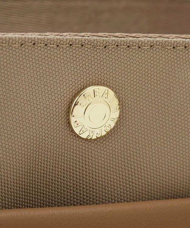 TOPKAPI 【Breath TOPKAPI】LINEA リネア レザーコンビ バケット ショルダーバッグ ブラウン