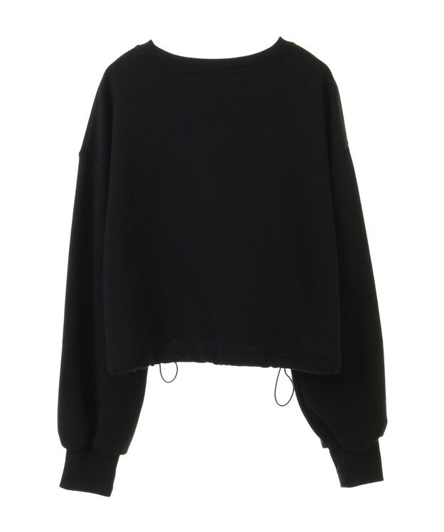 Green Parks ■ＷＩＣＫＥＤ　グラフィックショートスウェット Black