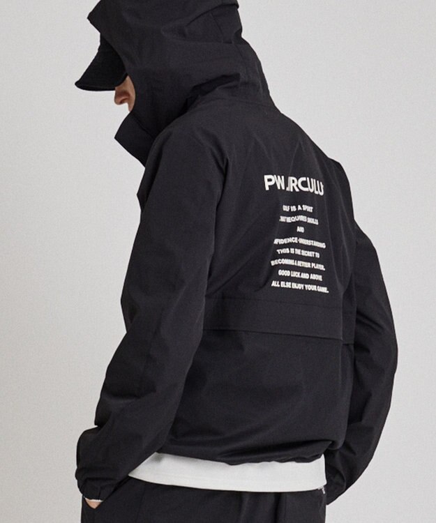 PW CIRCULUS 【撥水加工/軽量/ストレッチ】【MEN】メッシュコンビブルゾン ブラック系