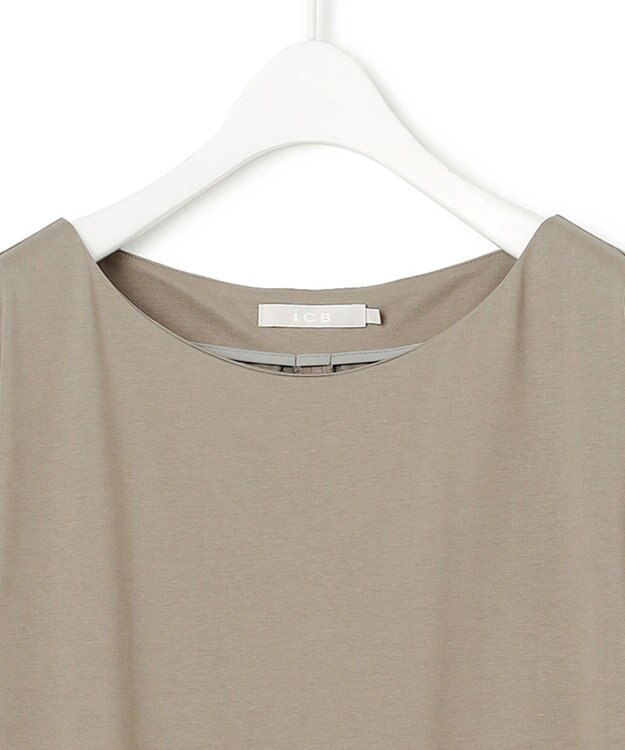 ICB L 【洗える】 ハイゲージプレーティング ワンピース フォーン系