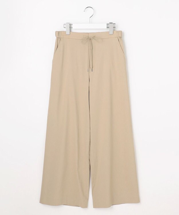 J.PRESS LADIES L 【WEB限定・人気素材・セットアップ対応】セルロースリネンストレッチ ワイドストレート パンツ 【WEB限定】ベージュ系