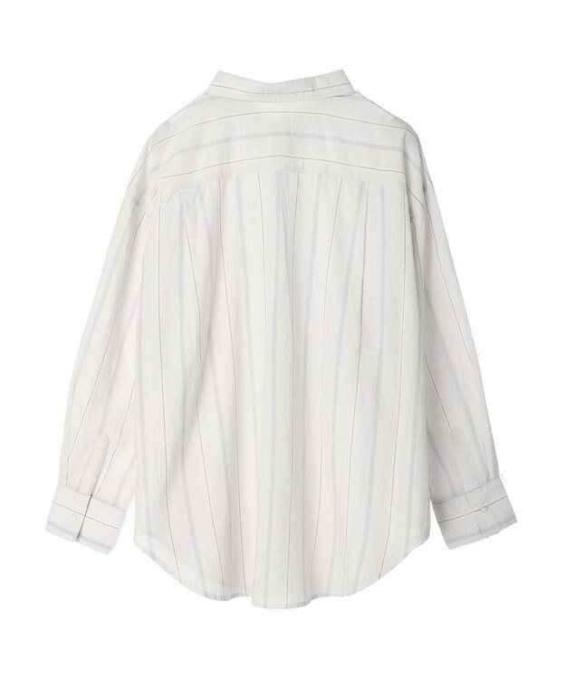 Green Parks ローンオーバーシャツ Stripe