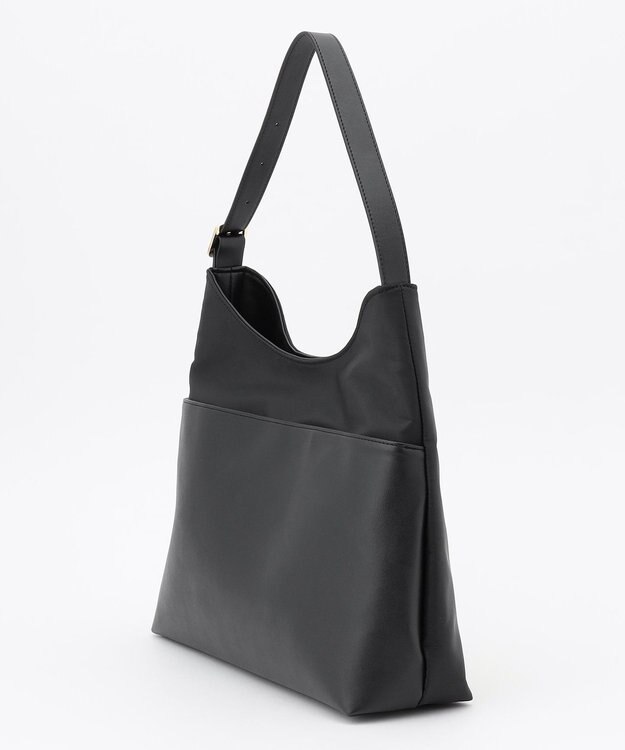 ANY ポーチ付きワンショルダーバッグ ブラック