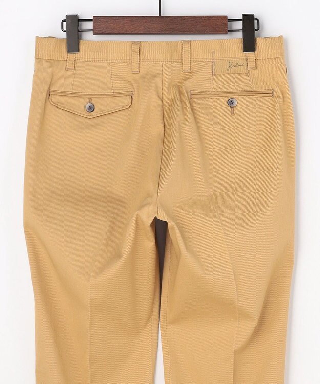 JOSEPH ABBOUD 【ウエストも伸びる!オーガニックコットン使用】ハイパワーカルゼ パンツ 26SSモデル キャメル系