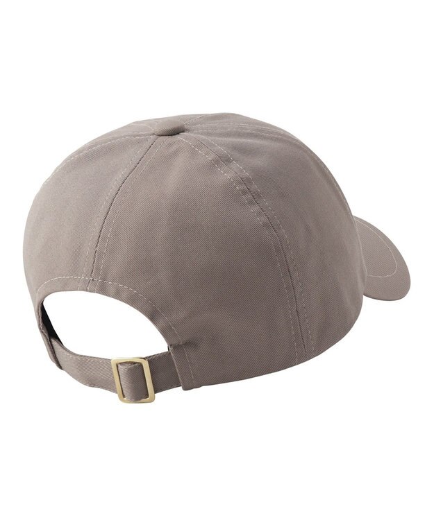 MOONBAT 【FUDGE掲載】ポール & ジョー (PAUL & JOE ACCESSOIRES) 猫 ヌネット刺繍 キャップ グレー(グレージュ)