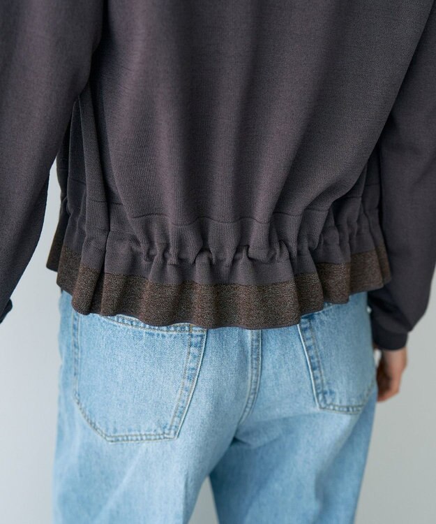 YECCA VECCA ドロストデザインカーディガン Brown