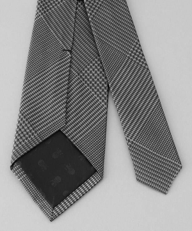 GOTAIRIKU GOTAIRIKU別注【日本製】シルク ネクタイ_チェック グレー系8