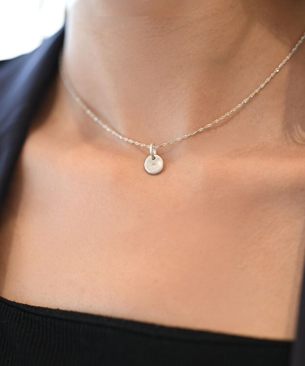 yoaa シルバー925 トゥインクルネックレストップ シルバー925