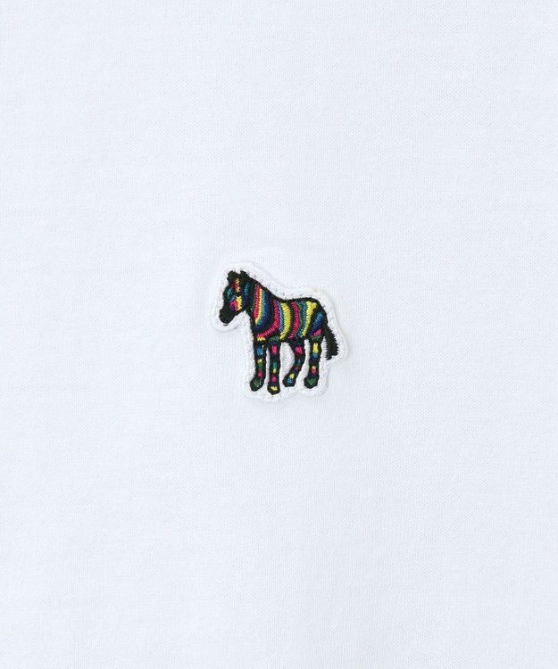 Paul Smith ゼブラ ワンポイント 長袖Tシャツ ホワイト