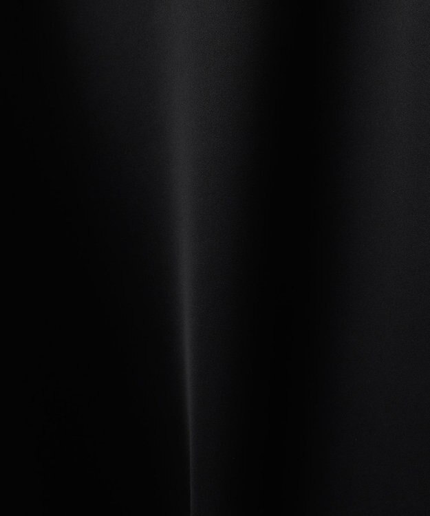 23区 S 【SLOW/一部店舗限定】ブライトサテン ライン パンツ ブラック系