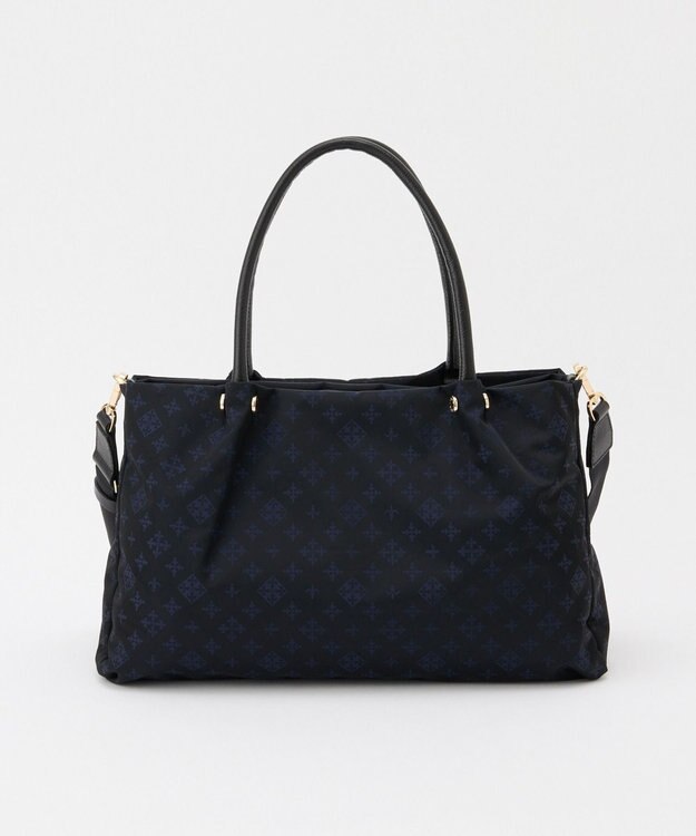 russet ナイロン三層2WAYトートバッグ(CE-1586) Black/Navy