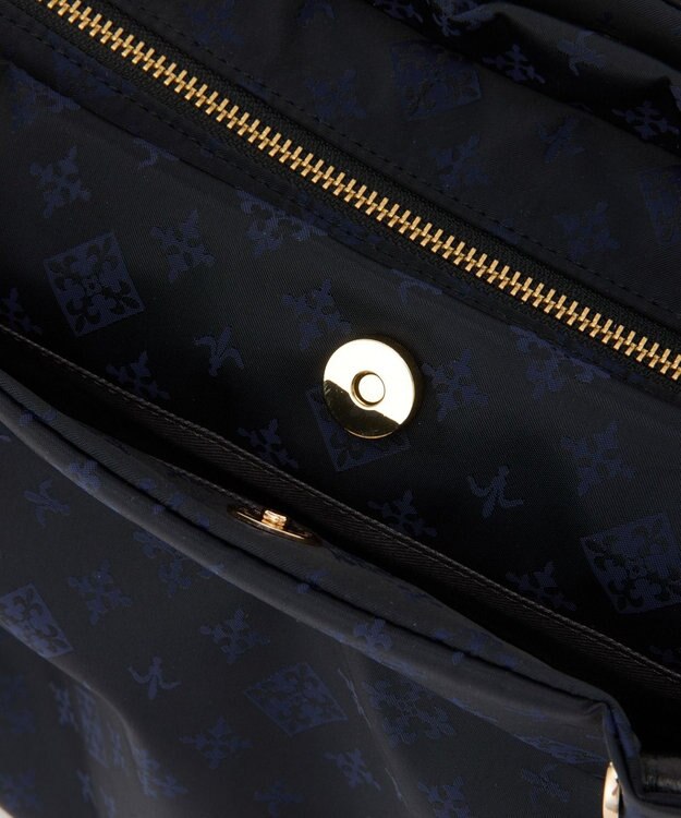 russet ナイロン三層2WAYトートバッグ(CE-1586) Black/Navy