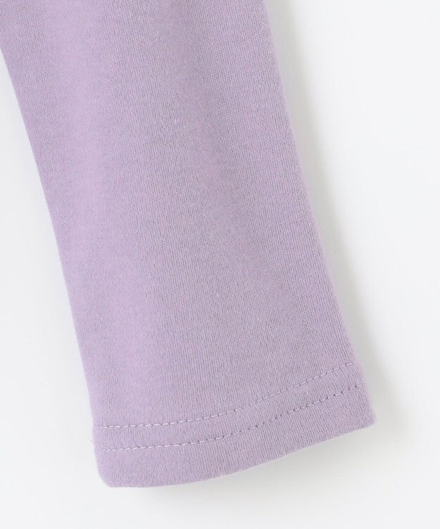 ANY KIDS 袖 レース ガーリー Ｔシャツ ラベンダー