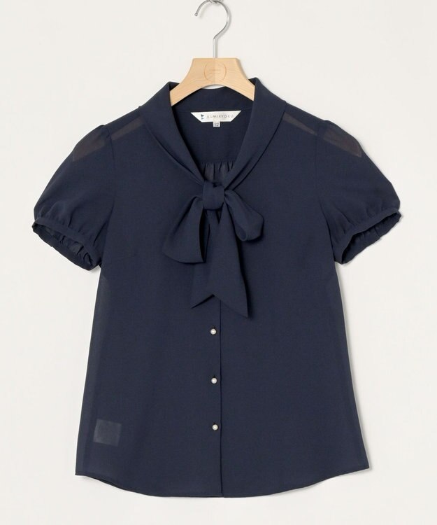 ONWARD Reuse Park 【組曲】ブラウス秋冬 ネイビー