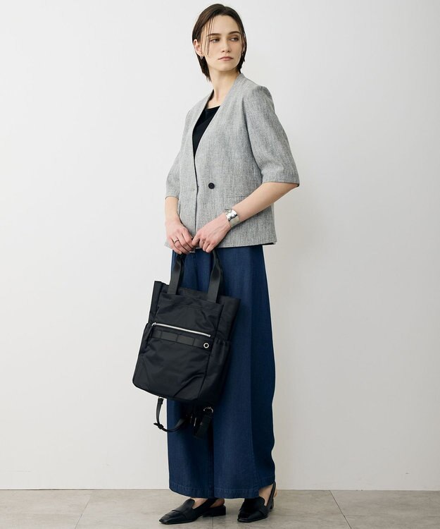 ICB 【新仕様】 2WAYトートリュック ブラック