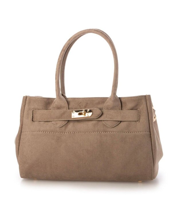 UNBILLION カカトゥ kakatoo / スエード調2wayスクエアバッグ ベージュ