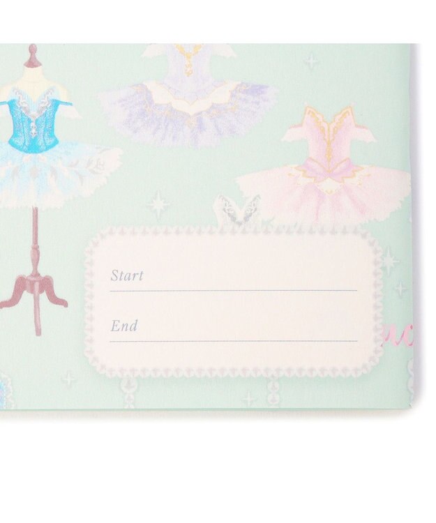 Chacott ジュエルチュチュレッスンノート アイスグリーン