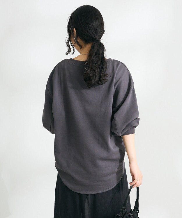 CRAFT STANDARD BOUTIQUE TC裏毛プルオーバー Black