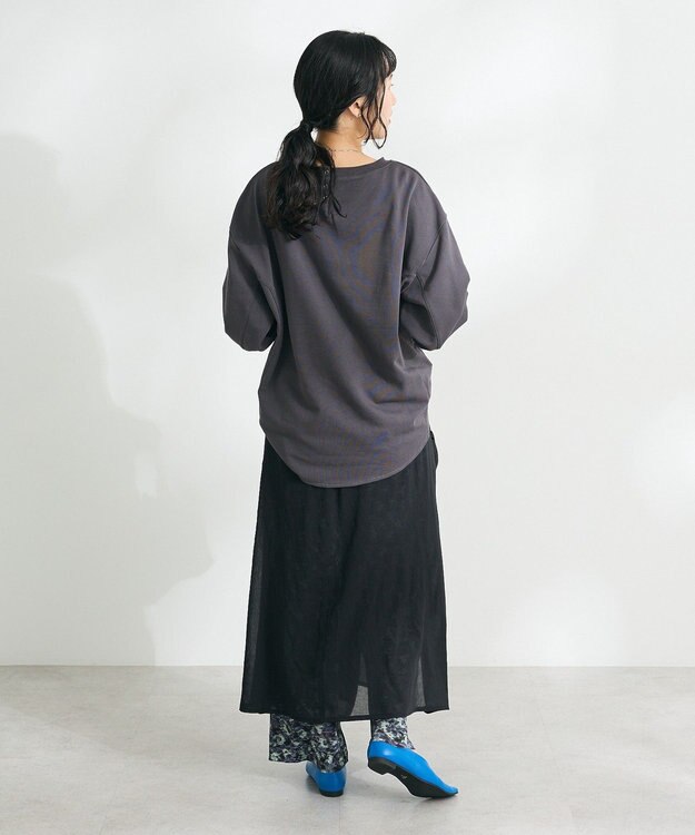 CRAFT STANDARD BOUTIQUE TC裏毛プルオーバー Black