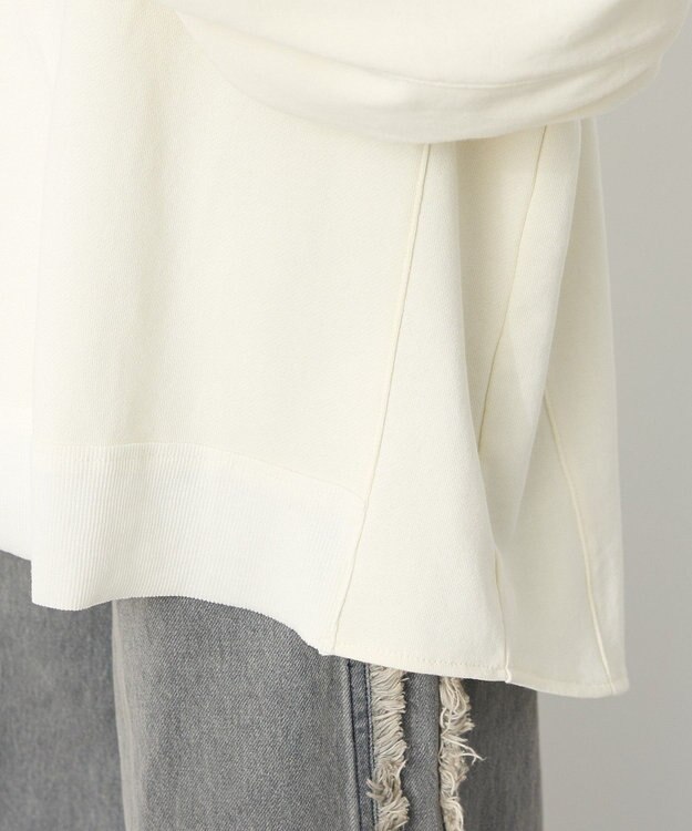 CRAFT STANDARD BOUTIQUE TC裏毛プルオーバー Ivory