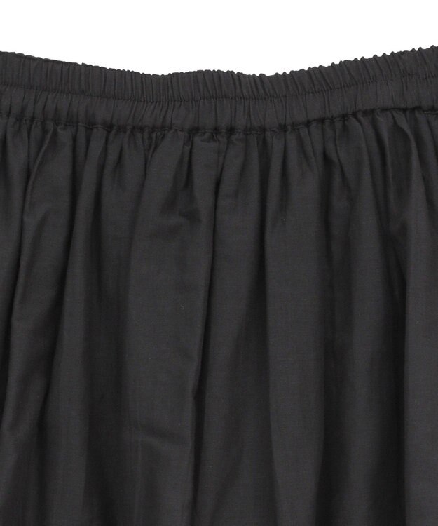 Green Parks Ｉ　ボイル段々ティアードスカート Black