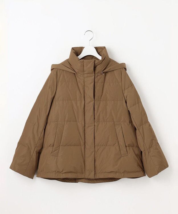 自由区 S 【WEB限定カラーあり・SHIHOさん着用】マイクロタッサーダウン コートⅡ [WEB限定]キャメル